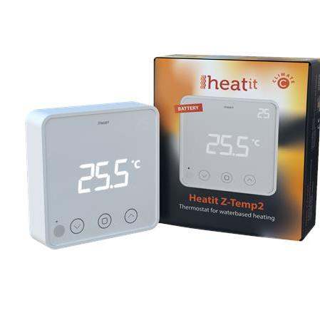 Heatit Z-Temp2 White - led-spot.no